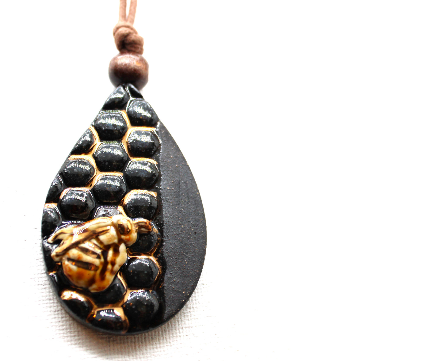 Bee Pendant B3 with Luster