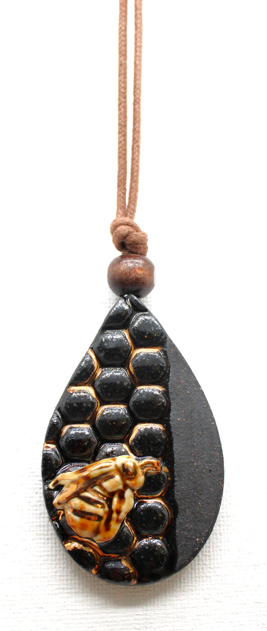 Bee Pendant B3 with Luster